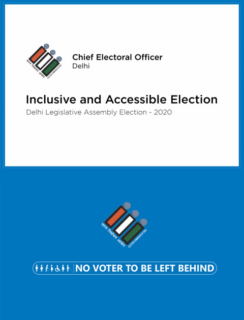 Booklet on Asseccible Election Delhi Legislative Assembly Election 2020